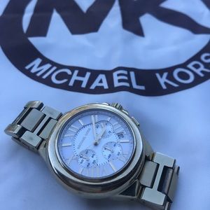 Michael Kors Oversize Bradshaw Gold-Tone Watch